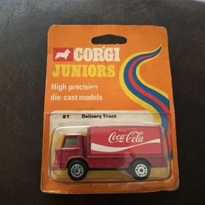 Coca Cola Corgi Juniors #87 Delivery Truck 1973 Sealed Collectible Vintage - Picture 1 of 7