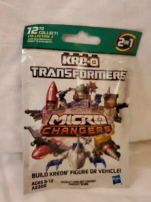 Kre-o Transformers Kreon Micro Changers Kreo Figure Or Vehicle Collection 3 - Image 1 of 2