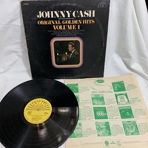NEW JOHNNY CASH Original Golden Hits Vol I Sun Vintage Vinyl Record LQQK! - Picture 1 of 8