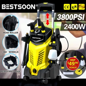 High Pressure Water Cleaner 3800PSI 8M Hose Gurney Washer Electric Pump Bestsoon - Picture 1 of 12