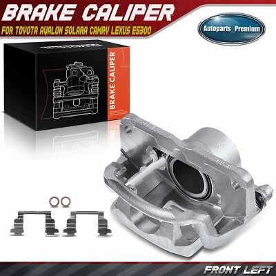 Front Left Brake Caliper w/ Bracket for Toyota Camry Lexus ES300 Solara Avalon - Image 1 of 4