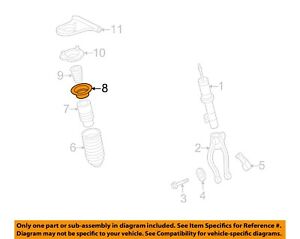 FORD OEM Front Suspension-Spring Seat 5M8Z5793A