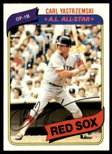 1980 Topps #720 Carl Yastrzemski Red Sox NM-MT *354