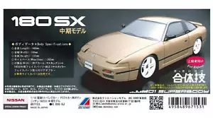ABC Hobby 1/10 RC Body Drift carrocería Nissan 180SX modelo medio #67153 - Imagen 1 de 1