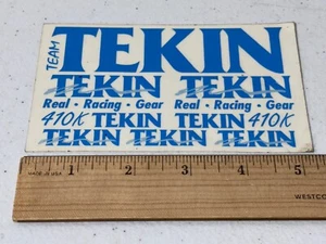 RC Tekin ESC Blue Sticker Sheet NEW 1/10 NOS Old Stock RC10 Ultima JRX2 10L - Picture 1 of 1