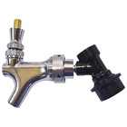 CHROME SAMPLING FAUCET TAP w/ BALL LOCK for Corny Keg Draft Beer Soda