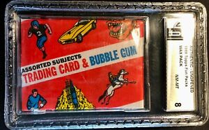 1969 TOPPS "FUN PACKS" UNOPENED WAX PACK -HIGH $$ SPORTS CARD POSSIBLE??!!