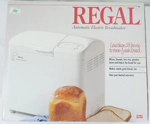 Fabricante de pan automático Regal número de modelo K6774 con guía y libro de cocina - Imagen 1 de 2