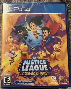 DC's Justice League Cosmic Chaos Playstation 4 PS4 NEW SEALED - Picture 1 of 1