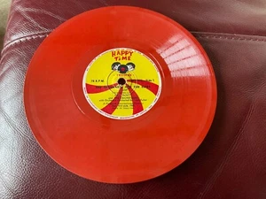 THE SHOEMAKER and THE ELVES. and TOM THUMB. 7" Red Vinyl single. 78 RPM. - Picture 1 of 4