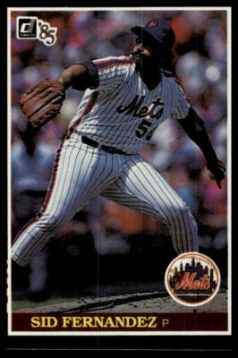 1985 Donruss #563 Sid Fernandez - Image 1 of 2