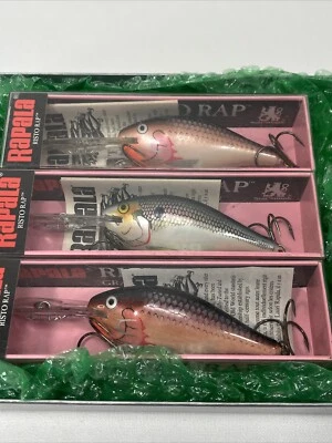 Rapala Risto Rap Deep Runner Older Ireland Made RR-8 PSD Shads - Image 1 of 4