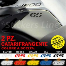 2 Aufkleber Tank BMW R 1200 GS Adventure Reflektoren R1200GS Bis 2012