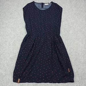 Vestido para mujer Naketano talla L viscosa azul marino bolsillos forrado elástico estampado de estrellas - Imagen 1 de 13