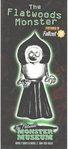 Rack Card, The Flatwoods Monster Museum, Braxton, WV 2019 - Picture 1 of 2