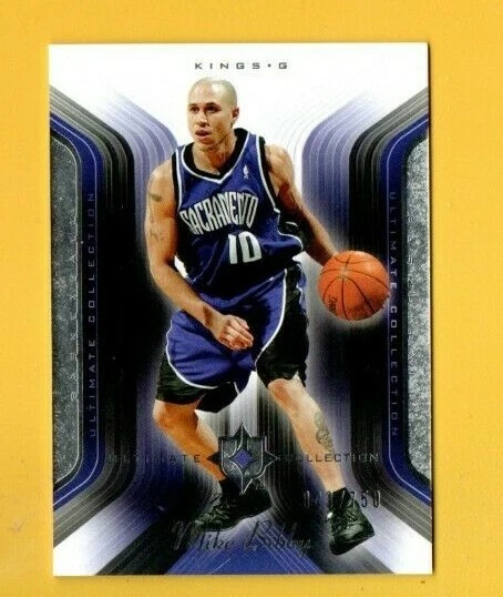 D18434  2004-05 Ultimate Collection #94 Mike Bibby #43/750 - Image 1 of 1
