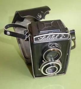APPAREIL PHOTO LOMO LUBITEL 2 AVEC OBJECTIF LOMO T-22 4.5/75 tbe - Imagen 1 de 5