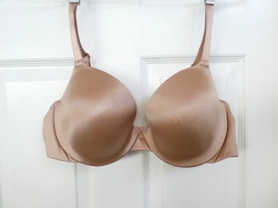 Sutiã Wacoal Inner Sheen 40C bege cobertura total acolchoado 853397 novo sem etiquetas - Imagem 1 de 4