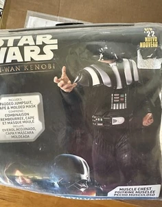 Star Wars DARTH VADER Adult Costume 36-38 XL Disney Jazwares NEW - Picture 1 of 4