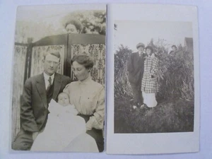 RPPC "PICTURE CRASHERS" PEOPLE UNSUSPECTING 2 LOT REAL NOKO SOLIO PHOTO POSTCARD - Picture 1 of 7
