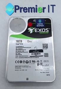 SeaGate EXOS X16 Enterprise 16TB HDD - Afbeelding 1 van 3