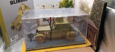 TINTIN L'AUTO BLINDEE " LE LOTUS BLEU'' - Atlas Hergé 1/24 - Photo 1/4