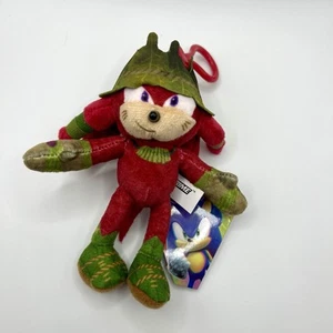 SEGA Sonic Prime Knuckles the Echidna Plush Keychain Backpack Clip Netflix - Bild 1 von 6