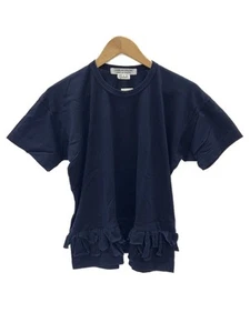 Comme Des Garcons T-Shirt S Cotton Navy Classic Fit Brand - Picture 1 of 5