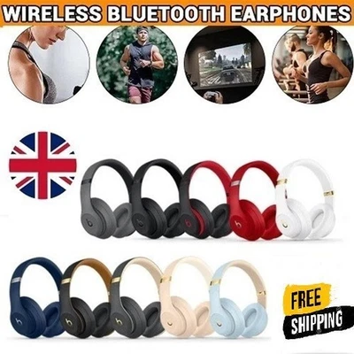 Original Beats Studio3 Wireless Noise Cancelling Over-Ear Kopfhörer - UK Version - Bild 1 von 4