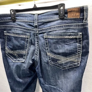 Pantalones de mezclilla BKE Payton Bootcut para mujer 34 Plus azul elástico lindo bolsillo 2738 - Imagen 1 de 12