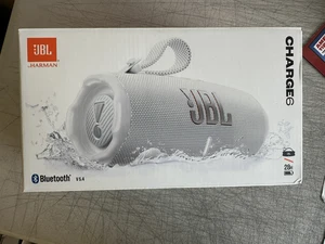 Altavoz portátil Bluetooth JBL Charge 6 blanco - Imagen 1 de 2