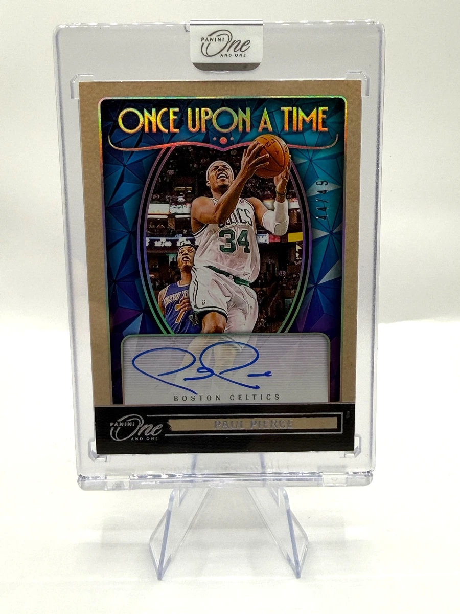 Panini Paul Pierce Autographed Basketball Trading Cards