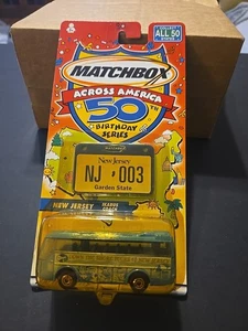 Matchbox Across America 50th Birthday Series New Jersey Ikarus Bus - Picture 1 of 4