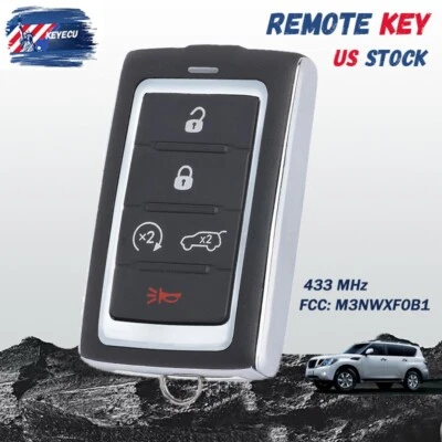 For 2021 - 2024 JEEP GRAND CHEROKEE L SMART KEY REMOTE FOB M3NWXF0B1 68377534 Foto 1 de 4