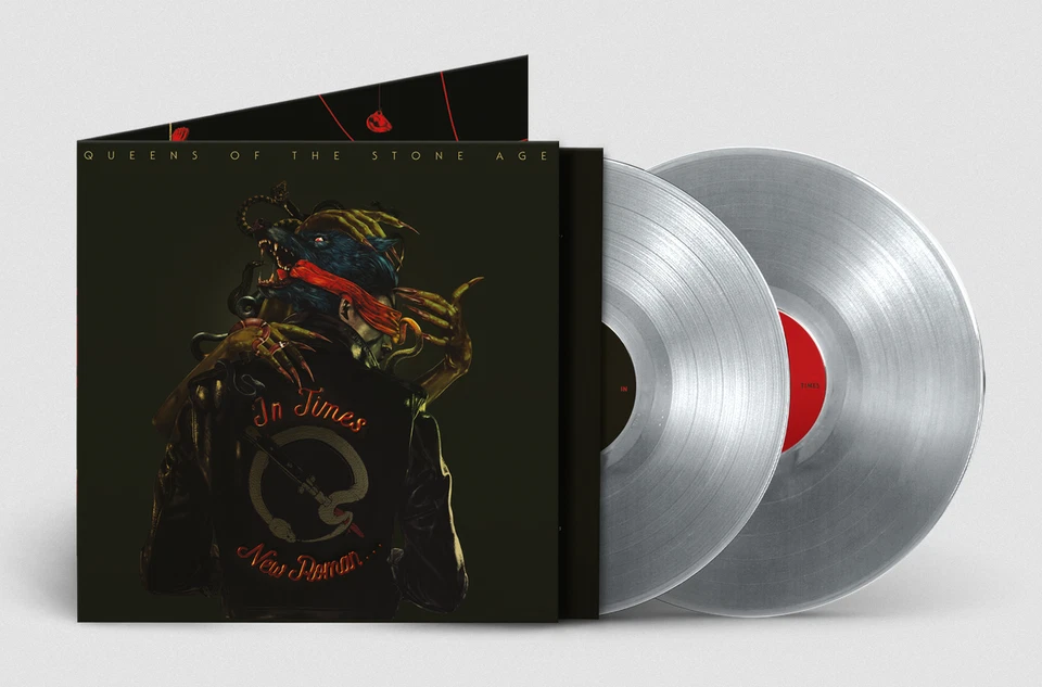 Queens of the Stone Age "In Times New Roman" LP Silver Vinyl (Matador. 2023) - Image 1 of 1