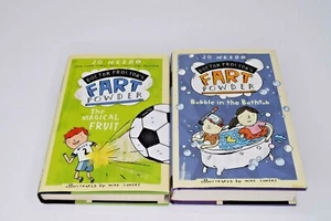 Lot Of 2 Doctor Proctor's Fart Powder Hardcover Books: The Magical Fruit & Bubbl - Picture 1 of 9