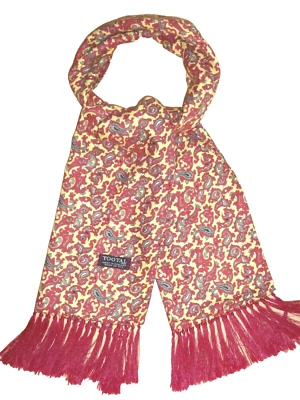 Vintage TOOTAL Scarf Cravat Mod Dapper Scooter Indie Mod Skins Goodwood Ascot - Image 1 of 4