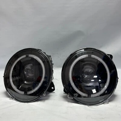 Faros LED completos izquierdo y derecho mercedes-benz g500 g63 (negro ahumado) 2019-2023 Foto 1 de 4