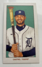 WILLI CASTRO 2021 Topps T206 Wave 8 SWEET CAPORAL parallel back card 1:3