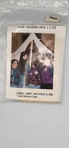 Ladies Oklahoma Swing Keyhole & Bib Shirt Uncut Pattern ALC Crafts # C-05 - Picture 1 of 5