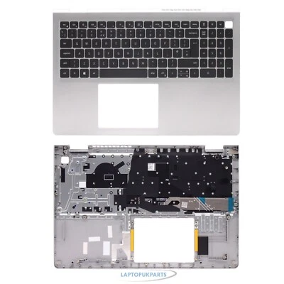KEYBOARD PALMREST W/ UK LAYOUT FOR DELL INSPIRON 15 3510 3511 3515 3520 3525 - Image 1 of 4