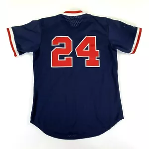 NEW NWOT VTG #24 Boston Red Sox Majestic Jersey 80s 90s USA Made Ramirez Evans - Picture 1 of 11