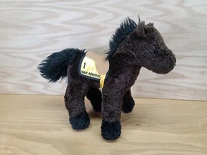 Sella ammiraglio Breyer Animal Creations Seabiscuit 8" peluche cavallo marrone 1 guerra - Foto 1 di 12