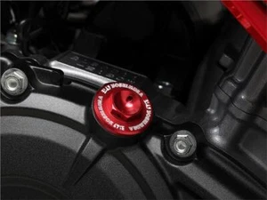 YOSHIMURA JAPAN RED OIL FILLER CAP PLUG YAMAHA XSR900GP 2024 - Picture 1 of 1