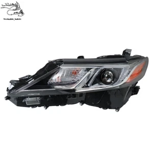 Faro apto para Toyota Camry 2018-2020 2021 2022 lado izquierdo LED faro negro - Imagen 1 de 13