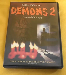 Demons 2 DVD Disc Like New Anchor Bay Starz 2007 Dario Argento Lamberto Bava - Picture 1 of 3