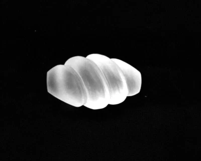 CRISTAL DE ROCA NATURAL/tallado a mano/barril/esmerilado/ancho 15 mm/l 26 mm/37,80 quilates/sin perforar Foto 1 de 4