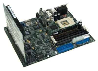 Mainboard Dell 00081004 Socket 7 4x SDRAM Riser PCI ISA Cache - Image 1 of 2