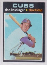 Don Kessinger 1971 Topps #455 Chicago Cubs EX {0302