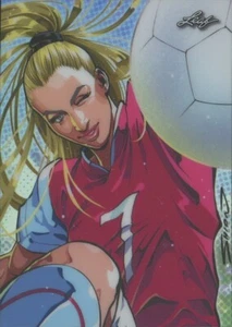 2023 LEAF METAL ANIME NATION ALISHA LEHMANN SP #/214 #ANB-42 - Picture 1 of 3